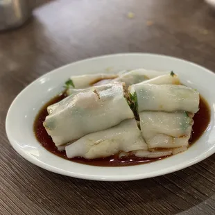Beef rice roll