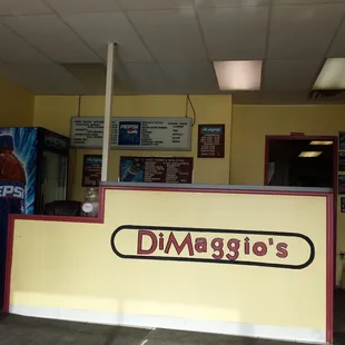 the front of the restaurant