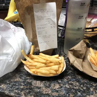 What they call a large French fry