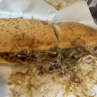 Roast Beef PoBoy, dressed