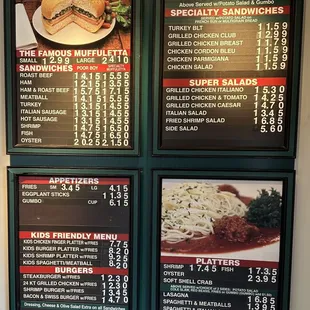 Menu as of Mar 16, 2023
