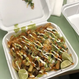 Carne asada fries!