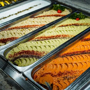interior, sushi and sashimi