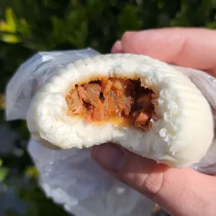BBQ pork steamed bun.
