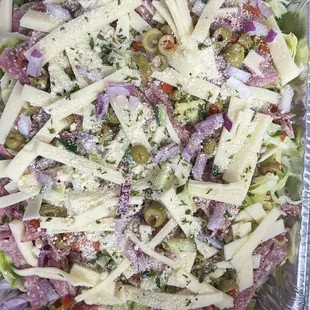 Our version of the 1905 Salad (Italian Meat Salad)