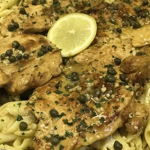 Chicken Piccata Freshly Made