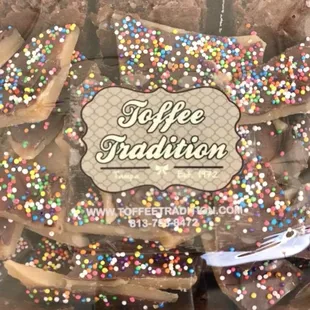 Sprinkle Chocolate Toffee Tradition