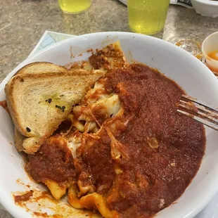 Chk Parm Over Lasagna