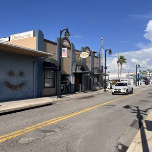 View from the street.