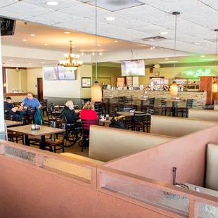 interior, sushi and sashimi