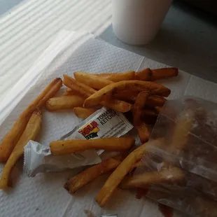 Cold fries!!
