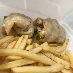 Chicken Cesar wrap