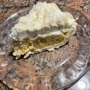 The wonderful "made from scratch" Banana Cream Pie!