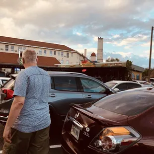 outside, sushi and sashimi