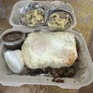 Breakfast burrito