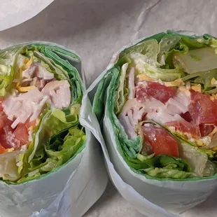 Turkey bacon wrap - forgot the avocado? :(