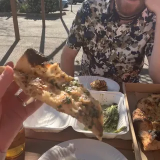 The Tribute A.K.A White Clam Pizza