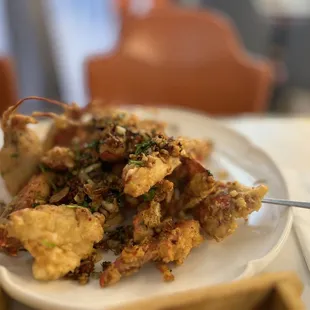 Lobster fried
