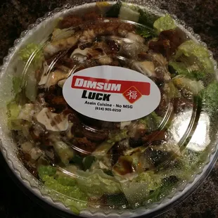 Food truck right outside my neighborhood, what!? I can't wait to dig into this. I hope they come back!