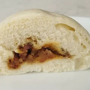 Small bao. Other half no meat!