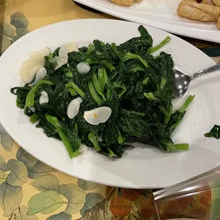 V7. Sauteed Snowpea Leaves