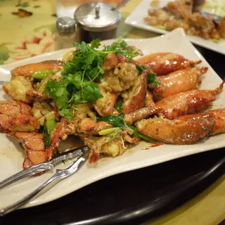 Fried Garlic Lobster