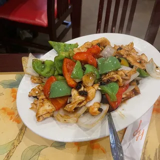 C9. Chicken with Black Bean Sauce