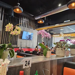 Partial dining room view from my table.