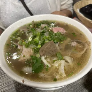 White Noodle Soup