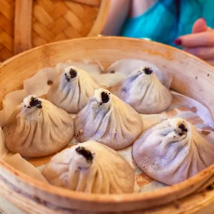 Truffle and Pork Soup Dumplings: $15