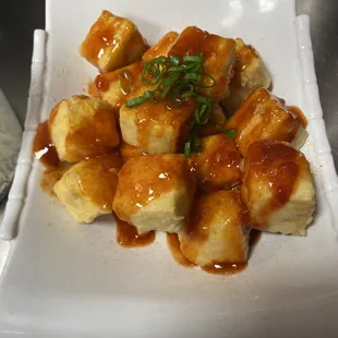 Fried Crispy Tofu