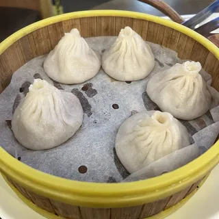 Pork Soup Dumplings (5pcs Scallion Pancakes () 4 slices