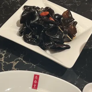 Wood Ear Mushrooms in a Vinegar Dressing