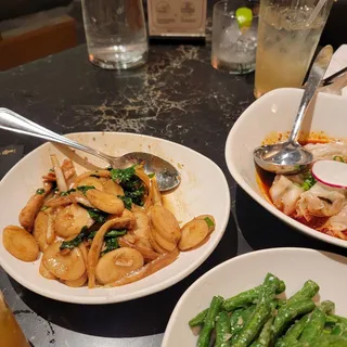 Shanghai Rice Cakes with Chicken