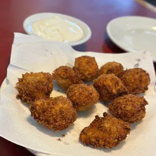 Deep Fried Mushroom and their amazing homemade ranch