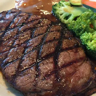 Cross Rib Roast - great portions but char a bit too aggressive.