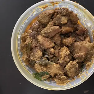 Chicken boneless chukka (tasted old)