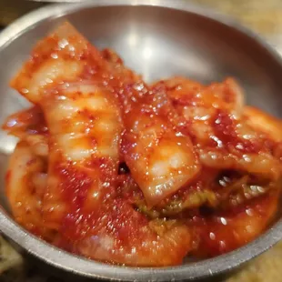 Banchan Selection on 11/22/24