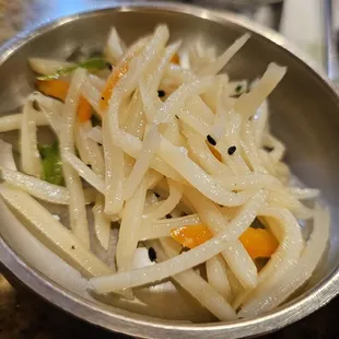 Banchan Selection on 11/22/24