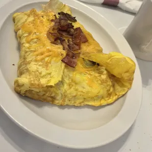 Huge omelettes