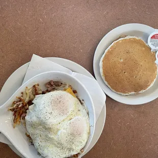 The meat lover skillet at Diner 67.