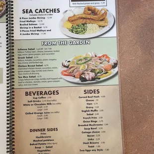 Appetizers, sea catches, etc. - Diner 68