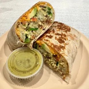 Veggie Breakfast Burrito