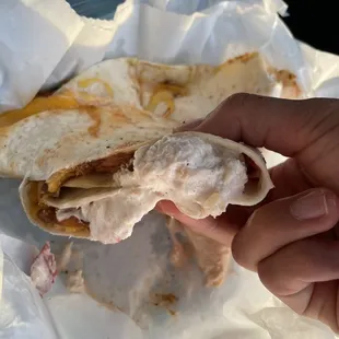 Loaded crab quesadilla $12