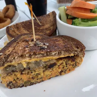 Vegetarian Patty Melt