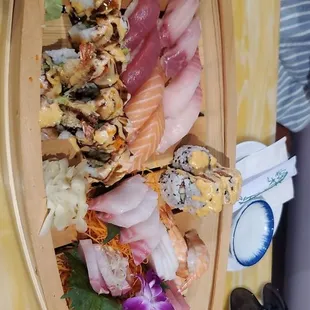 Sushi boat for 2