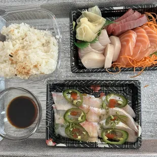 Yellowtail Jalapeno &amp; Sashimi A