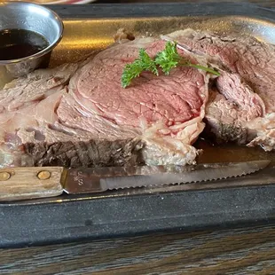 Prime rib queen cut
