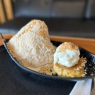 Milky Flan Shave Ice $10.98