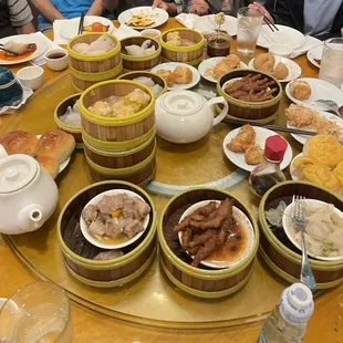 Various dim sum